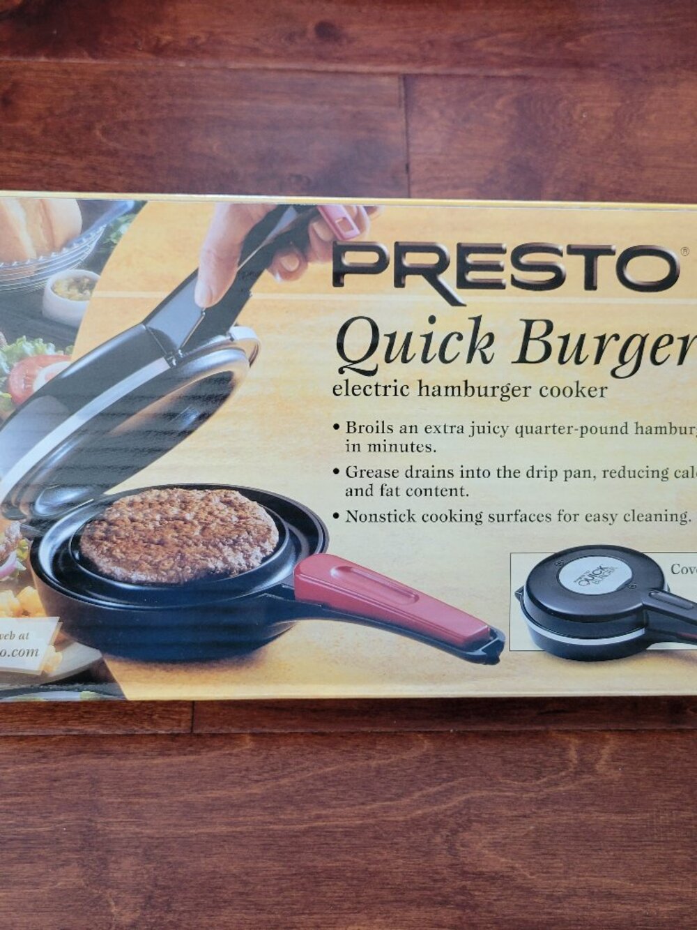 PRESTO Quick Burger Electric Hamburger Cooker 05511 (120V 400 Watt) 2008 by NPI